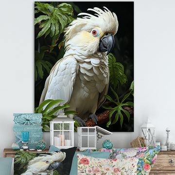Cockatoo S Tropical Haven - Parrot Wall Decor